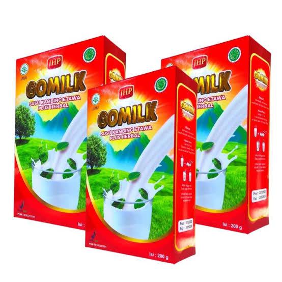 

Bariklana Susu Kambing Etawa Gomilk 200gr Susu Bubuk