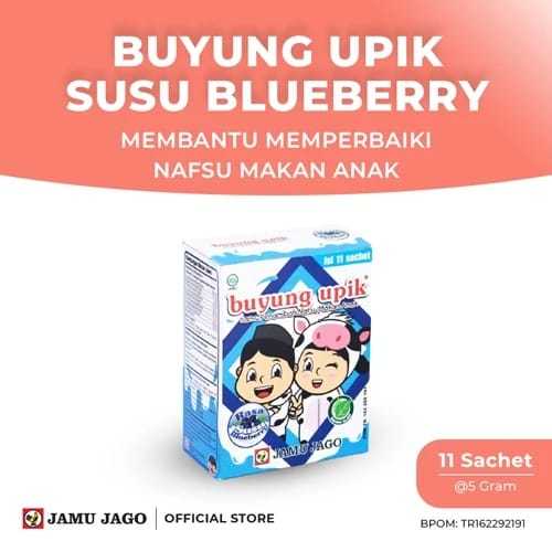 

Buyung upik susu rasa blueberry