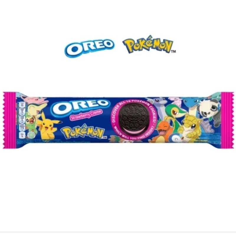 

Oreo Strawberry Cream 119,6gr - Pokemon Edition