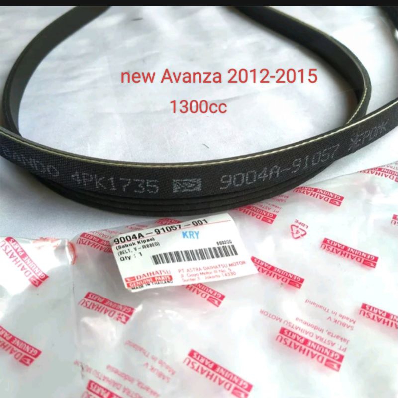 tali kipas fan belt Avanza xenia rush Veloz grand Avanza original 4pk1890 4pk 1735 6pk 1520 6pk 1640