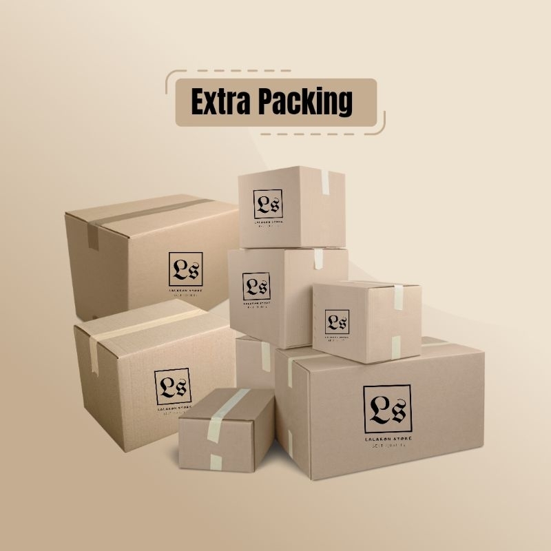 

Tambahan Extra Packing Kardus & Plastik Wrapping