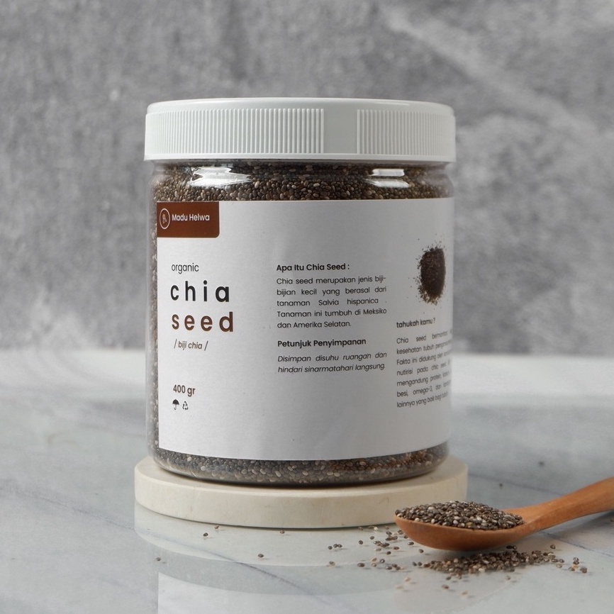 

Hanya disini Organic Black Chia Seed 4 gr Premium Biji Chiaseed Original