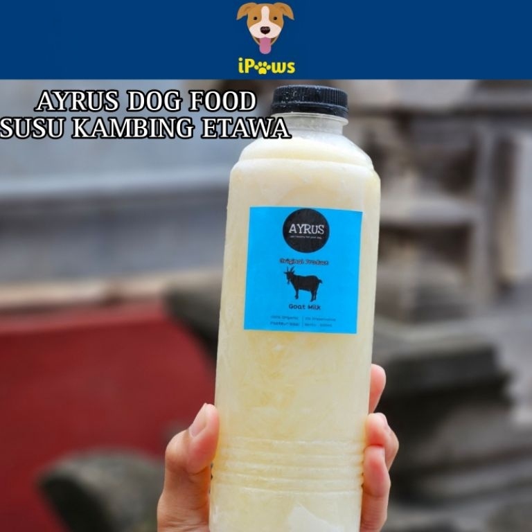 

Ready AYRUS DOG FOOD Goat Milk 5ml SUSU KAMBING ETAWA MURNI FROZEN RAW SKY GOAT MILK