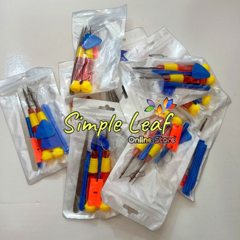 Paket Servis Handphone Obeng Set Lem LCD Penjepit LCD HP