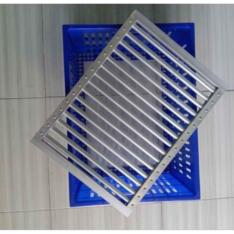 KODE D76Z Alat Sortiran Lele Almunium Sortiran Lele Keranjang Sortir Lele Sistem Almunium Ember sort