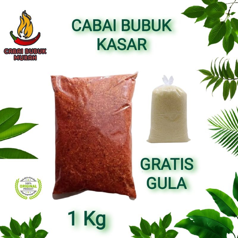 

CABAI BUBUK MURAH GILING KASAR GRATIS GULA