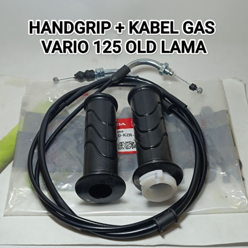 HANDGRIP + KABEL GAS VARIO KZR 125 OLD LAMA