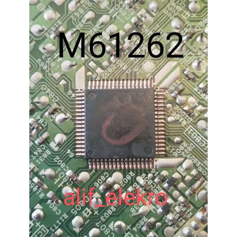 ic m61262 M61262 cabutan tv sharp