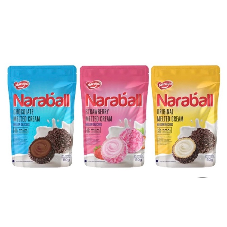 

Produk Ekslusif Naraya Naraball 8g Wafer Salut Cookies Rasa INTER