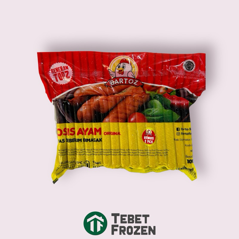 

BARTOZ SOSIS AYAM 1KG - TEBET FROZEN