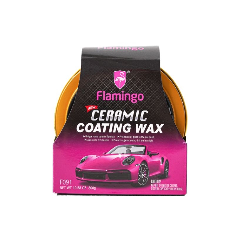 Ceramic Coating Wax Pengkilap Mobil Sealent Paint Protection Flamingo Ceramic Coating Wax
