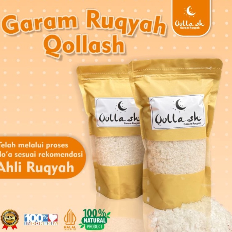 

Pasti Tertarik Qollash Garam Ruqyah Asma Original Terlaris dan termurah pembuka aura