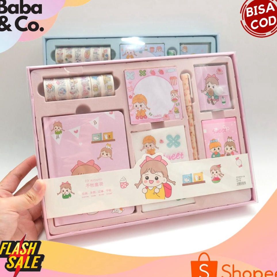 

Obral Laris PAKET JURNAL 1 SET ISI 7 PCS PAKET MURAH BUKU HARIAN ALAT TULIS ESTETIK LETTERING BOOK LETTERING PEN BUKU LETTERING ATK MURAHBISA COD