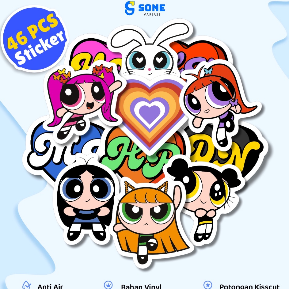 

Flash Update SONE VARIASI 46PCS Stiker NewJeans New Jeans GET UP Vinyl Waterproof Anti Air Sticker KPOP Aesthetic Helm Buku Journal Koper Motor Casing HP Laptop Tumbler Botol Minum Sepeda IPad Tablet Polaroid Kulkas