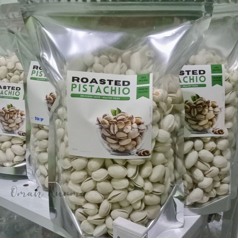 

Kacang Pistachio / Kacang Fustuk 500gram