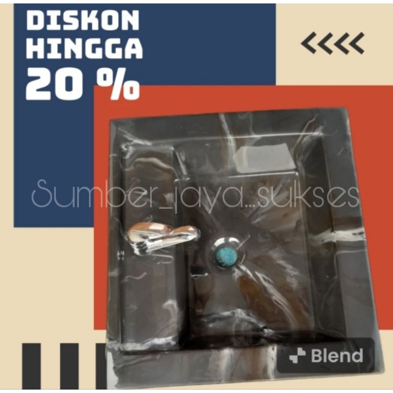 Wastafel onyx gantung / wastafel kabinet / wastafel mewah