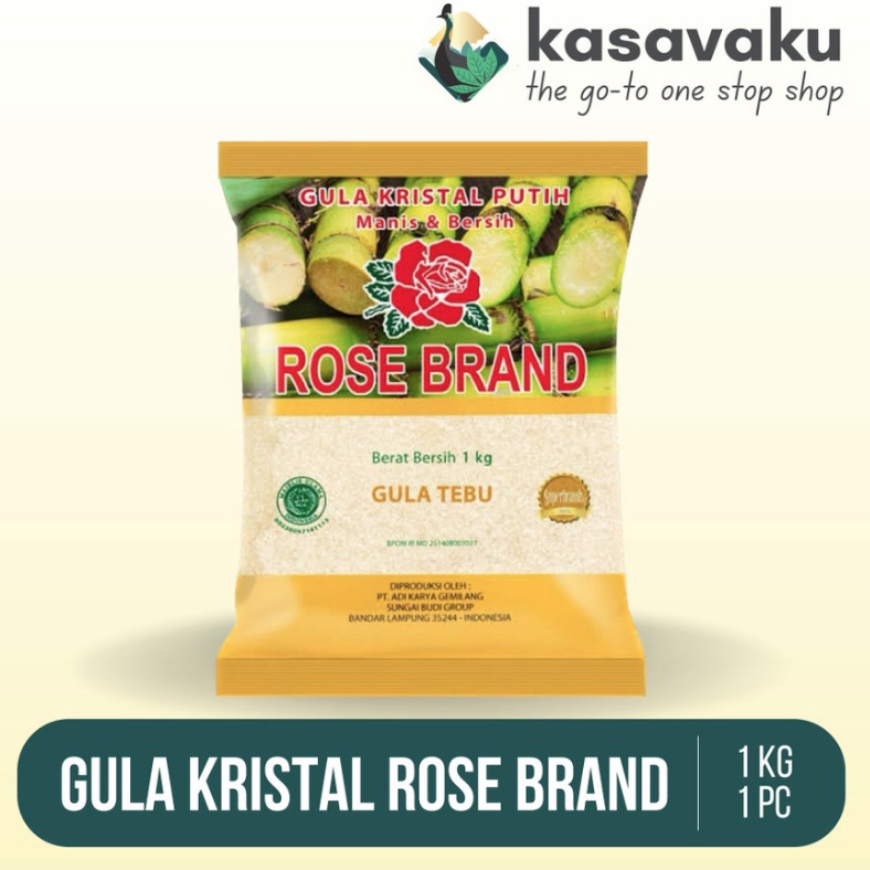 

Hanya untuk anda Gula Kristal Kuning Rose Brand 1 kg