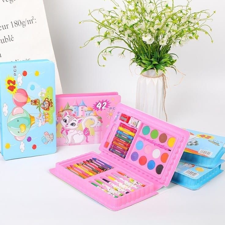 

Grosir Spesial CRAYON MEWARNAI 42PCS CRAYON LUKIS ANAK 42PCS SET PENSIL WARNA ANAK