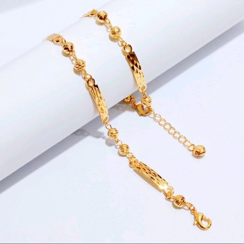 gelang xp plat gelang rantai wanita