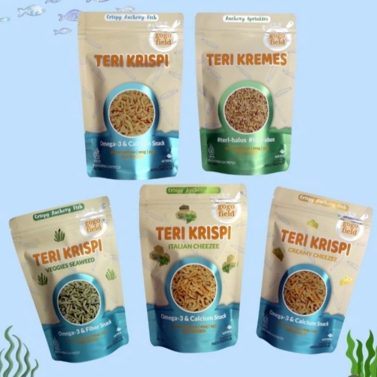 

Yang dinanti Gogofield Teri Krispi Ikan Teri Crispy 3gr