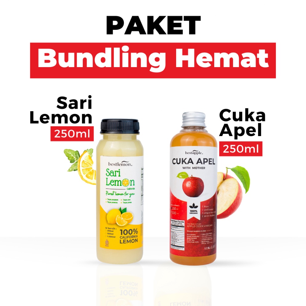 

Kepuasan Belanja Paket Bundling Diet Sehat Paket Bundling Cuka Apel 25 ML dan Sari Lemon 25 ML Murni