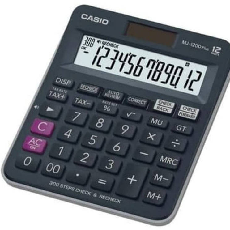 

Update Terbatas KALKULATOR CHECK CORRECT CASIO MJ12D PLUS Calculator Cek Ulang