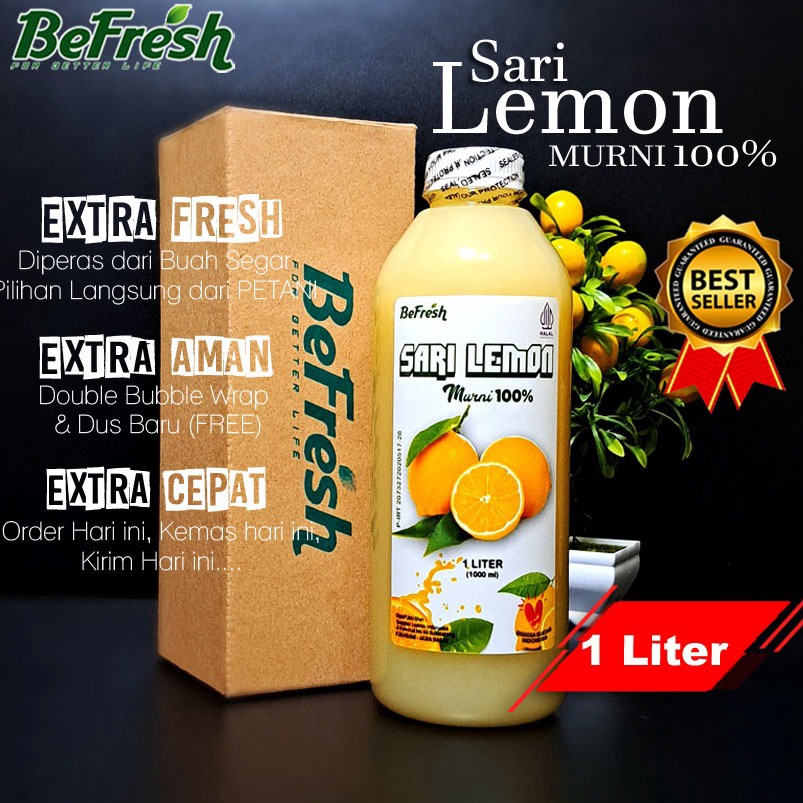 

Hot Product Sari Lemon Asli Untuk Diet 1liter Polos Tanpa Label sudah BPOM Pure Lemon Juice 1 liter Termurah