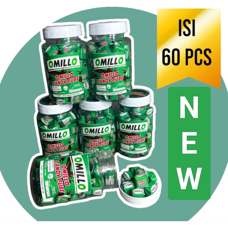 

Harga Kompetitif MILLO OMILLO CANDY CUBE ISI 6PCS