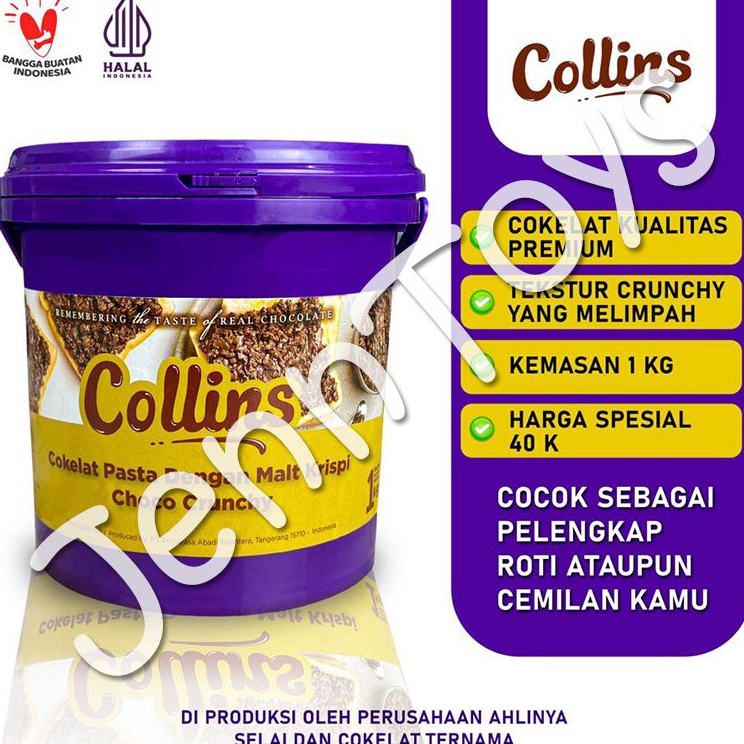 

Makin murah JennToys FLASH SALE SELAI GOLDENFIL COLLINS DIP GLAZE COLLINS CRUNCHY 1KG