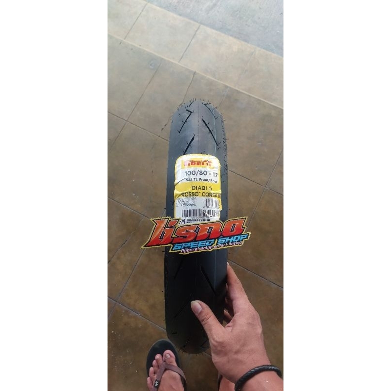 Ban pirelli diablo rosso corsa 2 100/80 110/70 ring 17