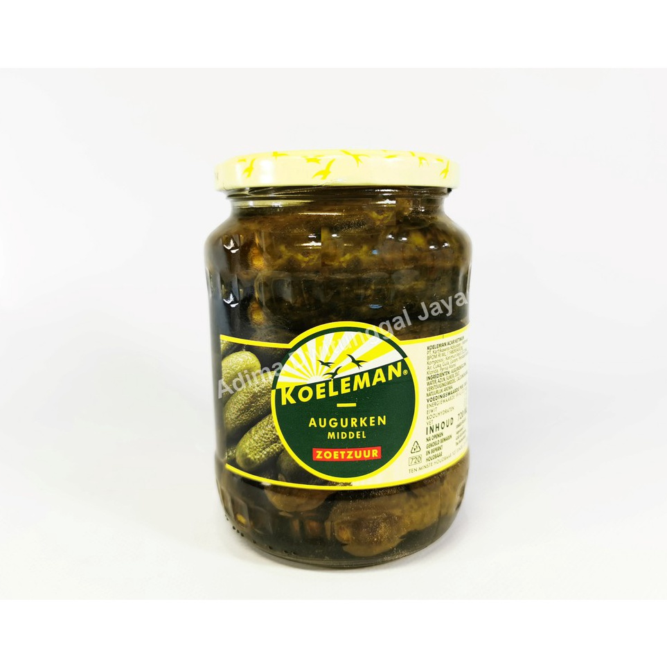 

Super Untung Acar Mentimun Dill Gerkins Dill Gerkins Pickles Koeleman 72gr