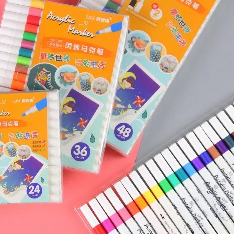 

Diskon Belanja CODAcrylic Marker Pen Set Spidol 2436486