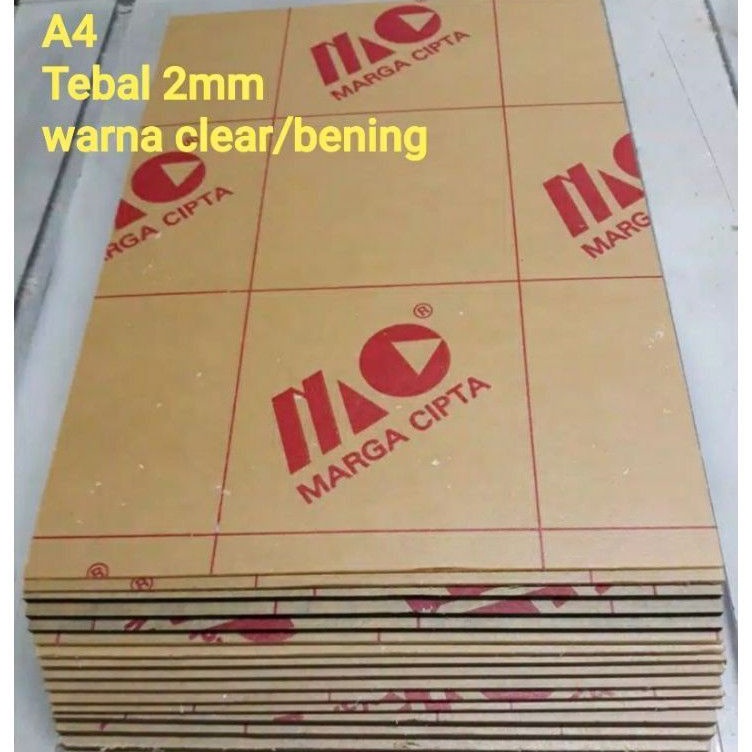 

New Arrival akrilik lembaran acrylic sheet ukuran A4 tebal 2 mm bening transparan