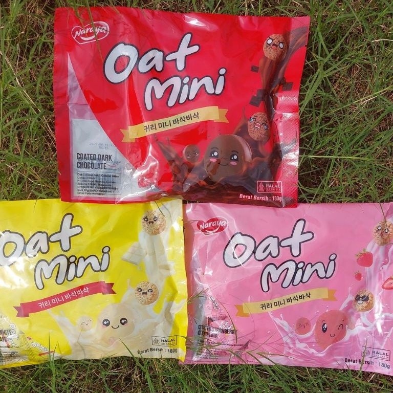 

Promo banting Oat Mini Naraya 18gr oat cookies halal free bubblewrap