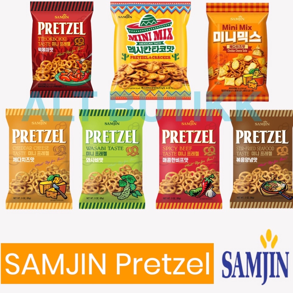 

Cuma satu hari SAMJIN PRETZEL 85 gr PRODUCT OF KOREA