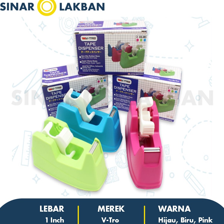 

Get Surprise Dispenser Isolasi Tempat Isolasi Tempat Lakban 1 Inch VTRO
