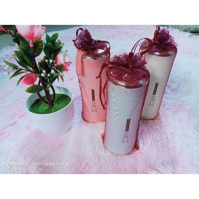 SOUVENIR BOTOL KEMAS TILE DAN BOX