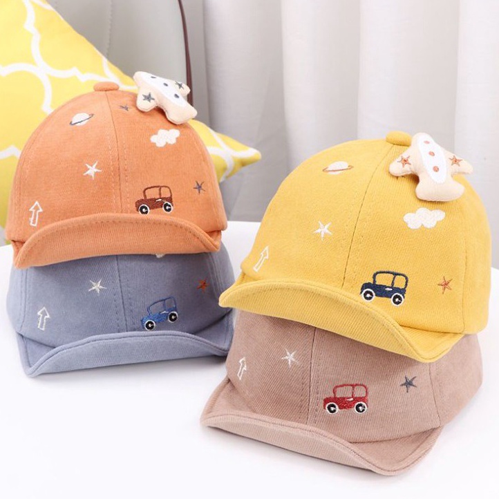 FSASH SALE HIGH QUALITY IMPORT Topi baseball Car Plane Mobil Pesawat  Lucky 8  Lovely Cow  Panda Mus