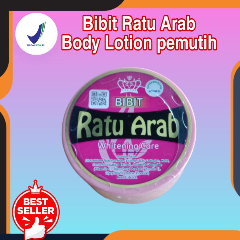 BIBIT RATU ARAB ORIGINAL BPOM / LULUR PEMUTIH /TONER / SCRUB WHITENING / SCRUB PEMUTIH BADAN