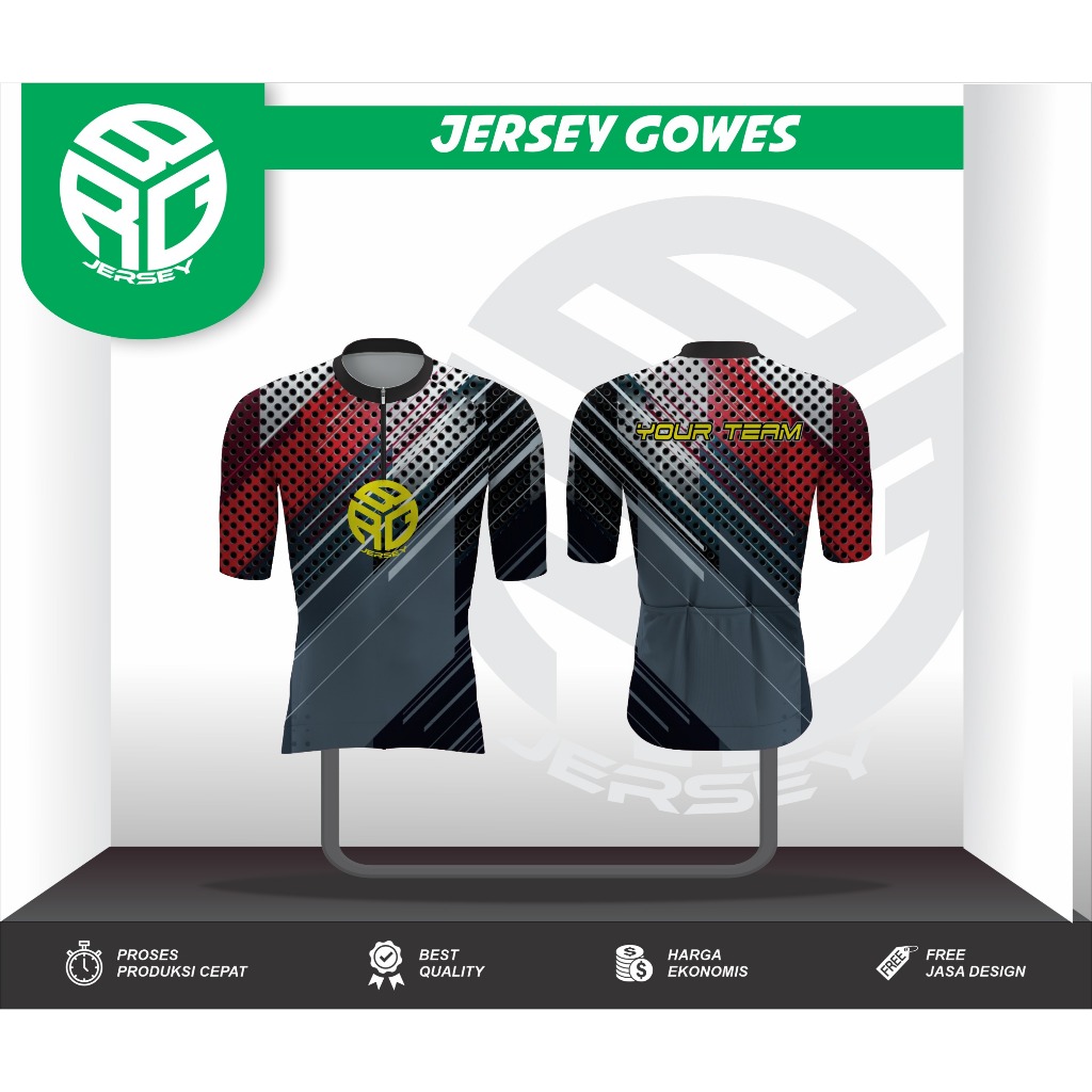 Jersey Sepeda Custom Satuan