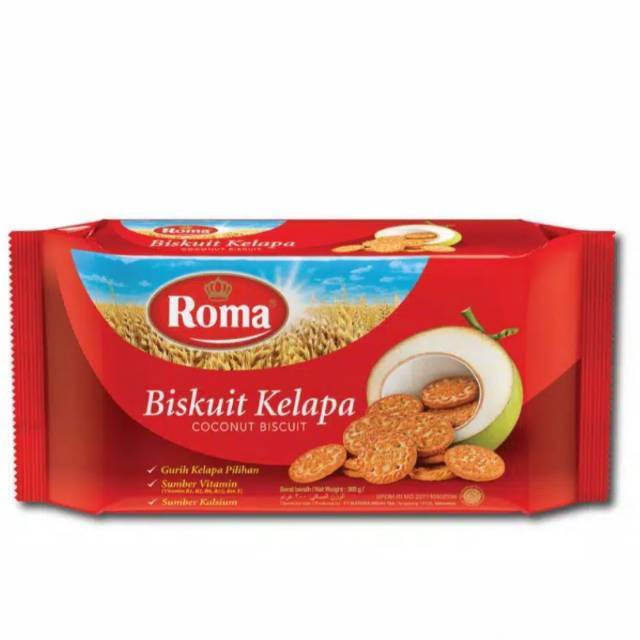 

Biskuit Roma Kelapa