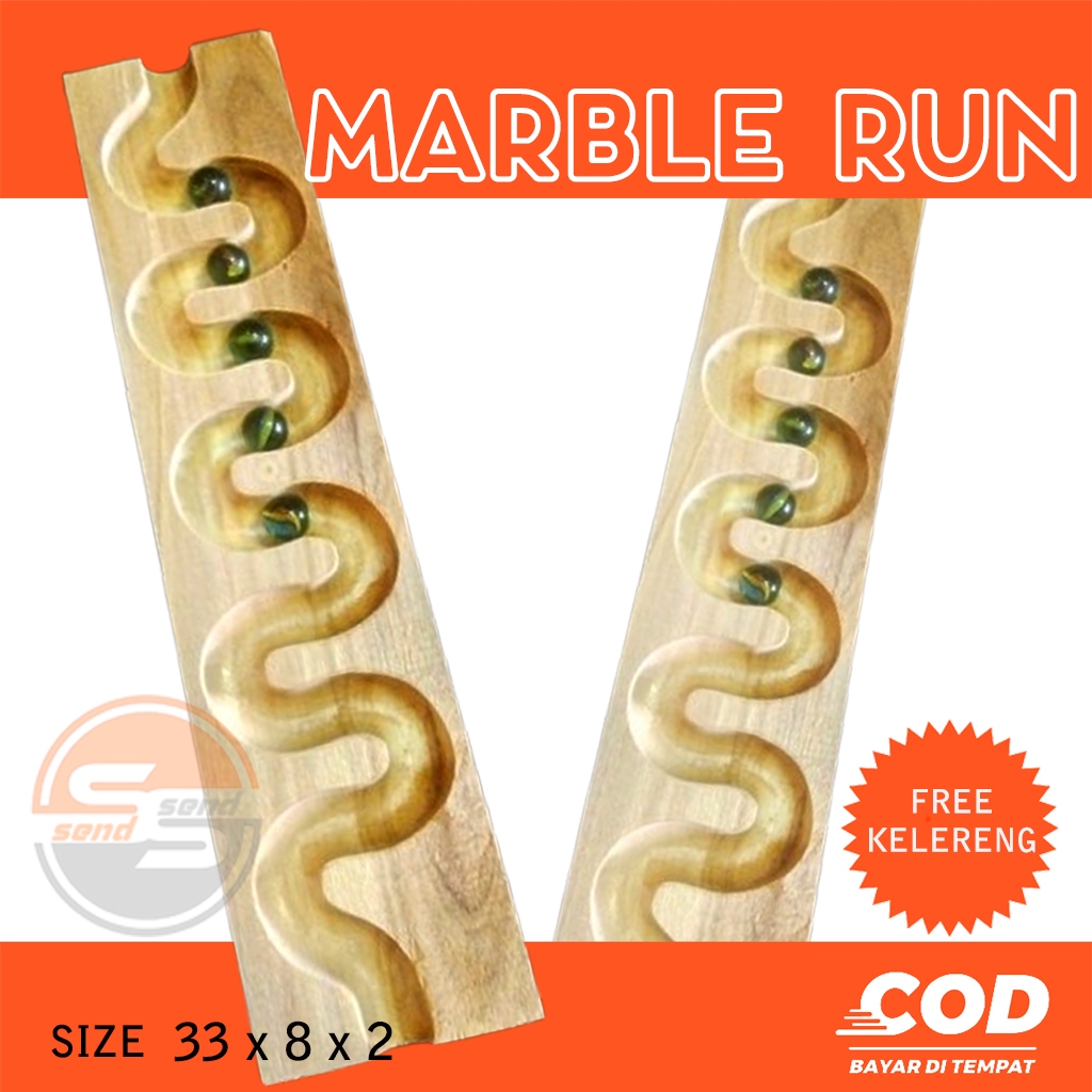 Marbel Run/Marbel Race/Seluncuran Kelereng Mainan Edukasi/Marble Run/Marbel Race/Seluncuran Kelereng