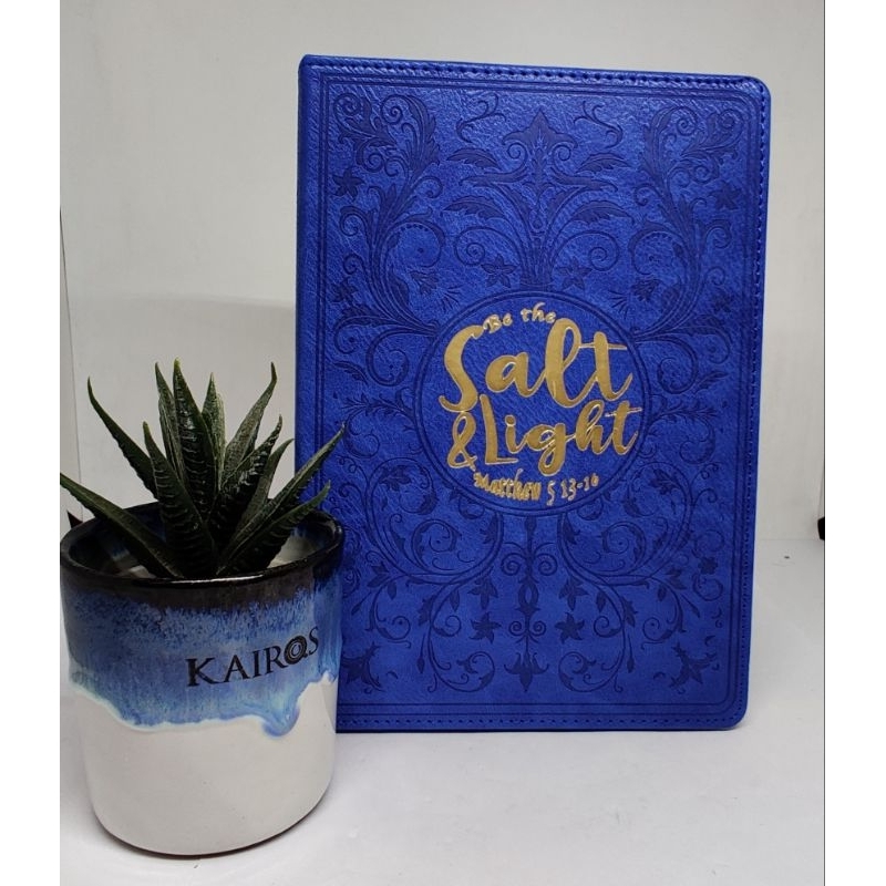 

buku catatan rohani cover lux journal be the salt & light