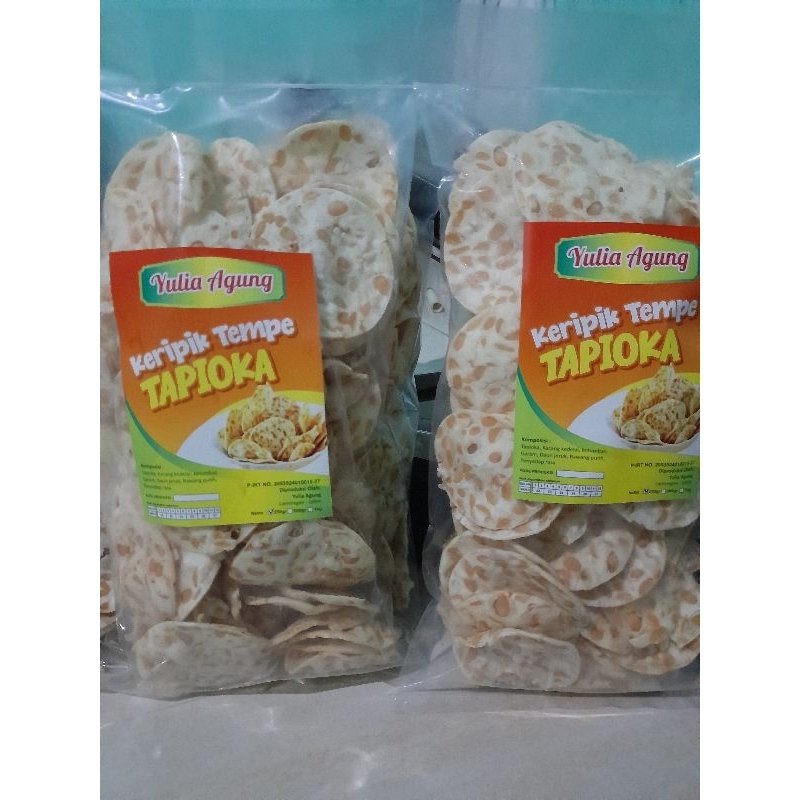 

Keripik tempe sagu/tapioka 1kg