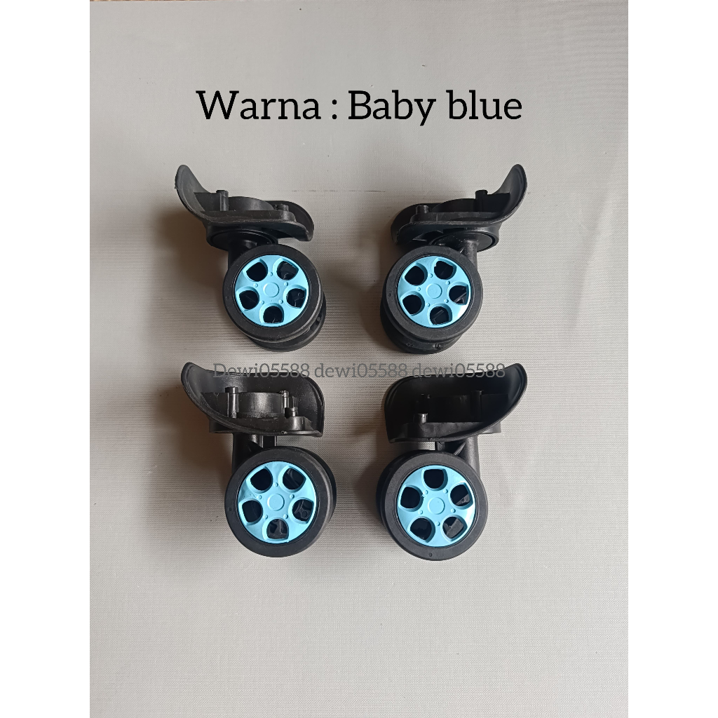 NEW RODA KOPER, RODA KOPER DOUBLE WHEEL, RODA KOPER PUTAR 360, RODA KOPER HAJI, RODA KOPER VIBER,