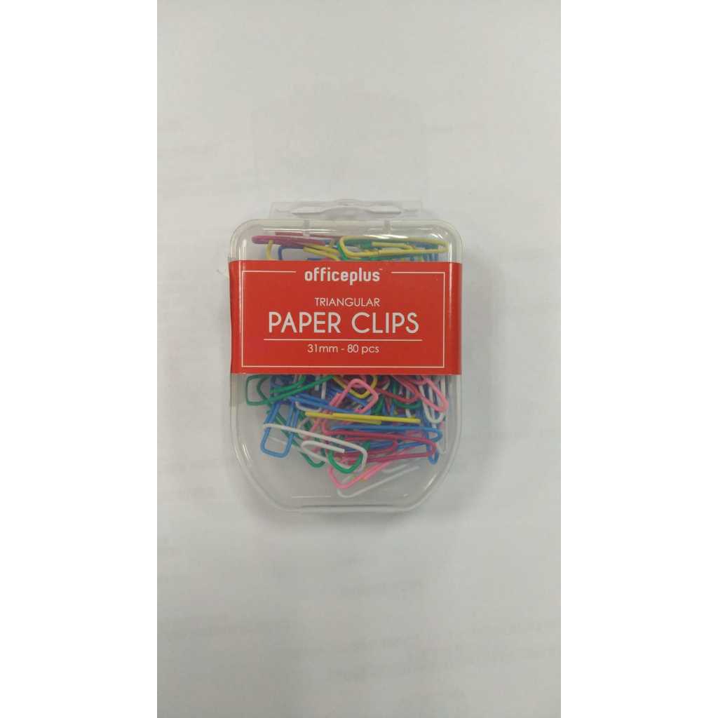 

(Original) Gramedia Pekanbaru - OFFICE-P PAPERCLIP 31MM TRIGONAL OP-PC31TRI