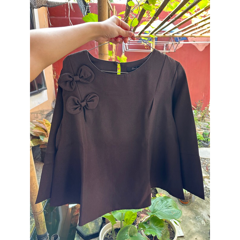 Preloved Blouse Coklat
