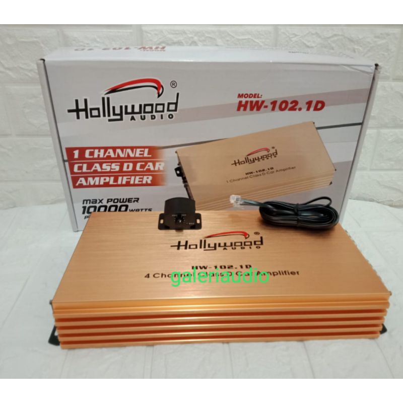 Power monoblock HOLLYWOOD HW-102-1D class D 10000watt monoblock HOLLYWOOD HW-102-1D Tenaga badak