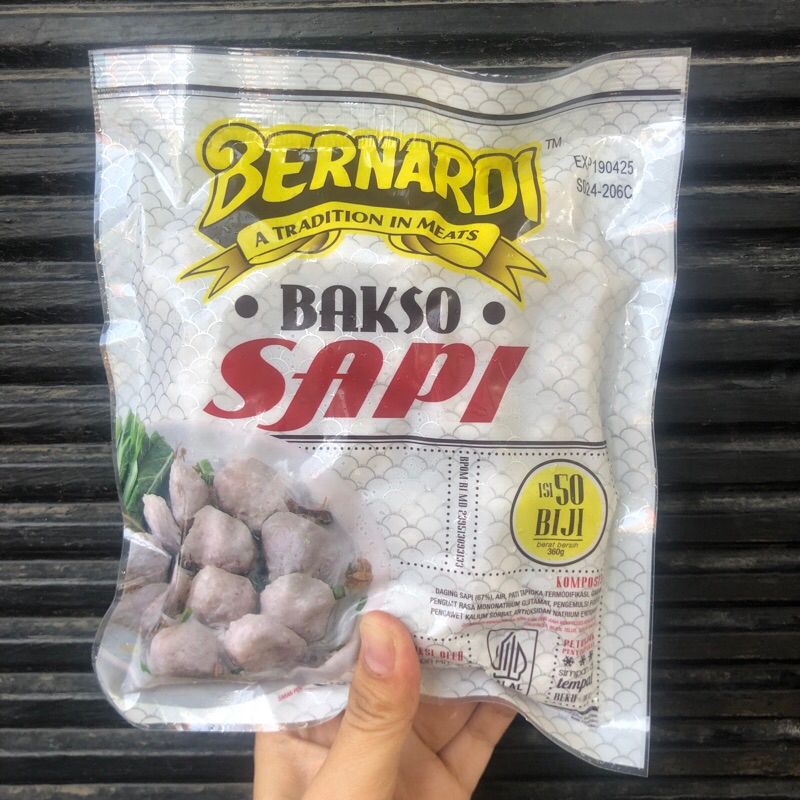 

Bernardi Bakso Sapi Kecil Halus 50pcs 360gr