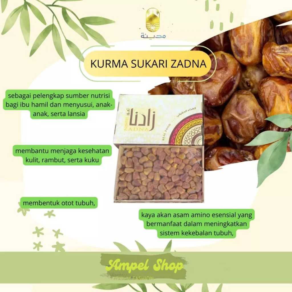 

KURMA SUKARI PREMIUM ZADNA 3 KG | KURMA SUKARI ENAK LEGIT MANIS - AmpelShopp